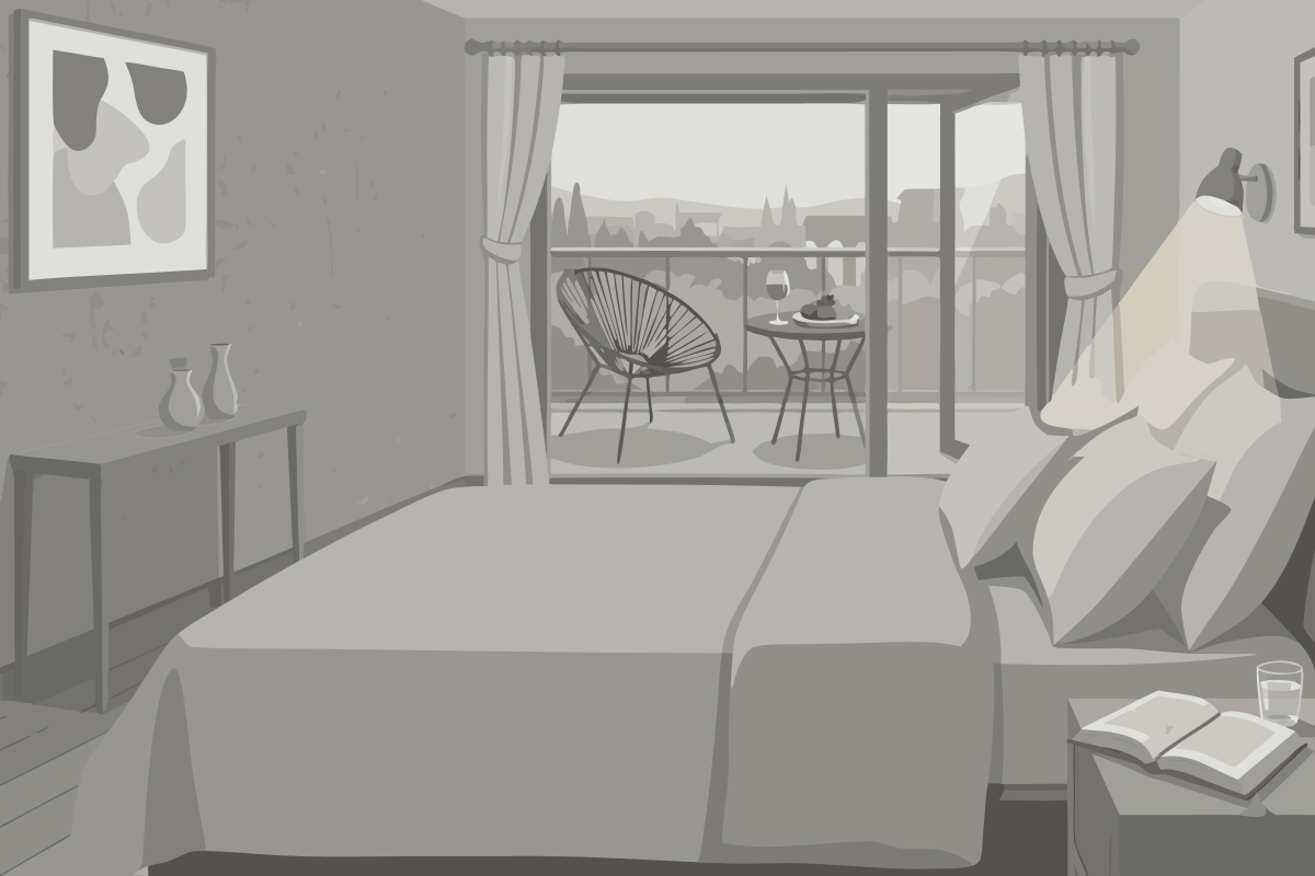 Deluxe Room with Pool View